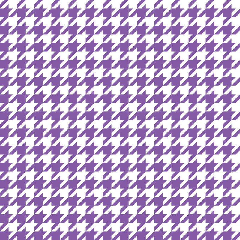 Houndstooth Dark Purple UV Printed Acrylic Sheet