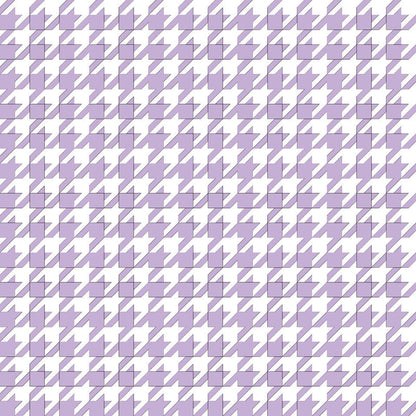 Houndstooth Light Purple UV Printed Acrylic Sheet