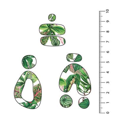 Jungle Green UV Printed Acrylic Sheet