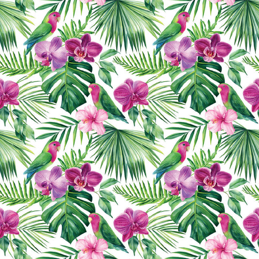 Jungle Parrots UV Printed Acrylic Sheet