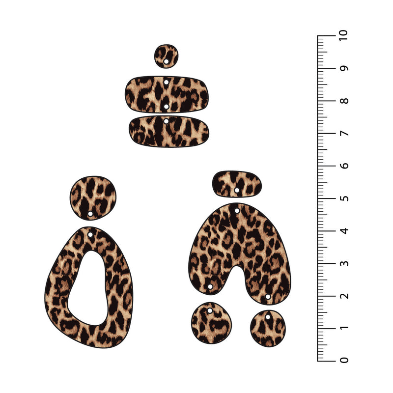 Leopard Beige UV Printed Acrylic Sheet