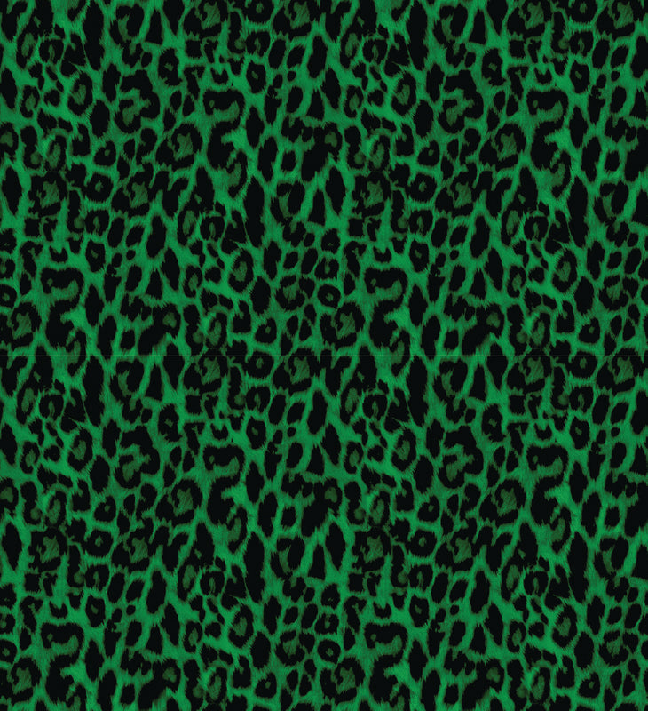 Leopard Dark Green UV Printed Acrylic Sheet