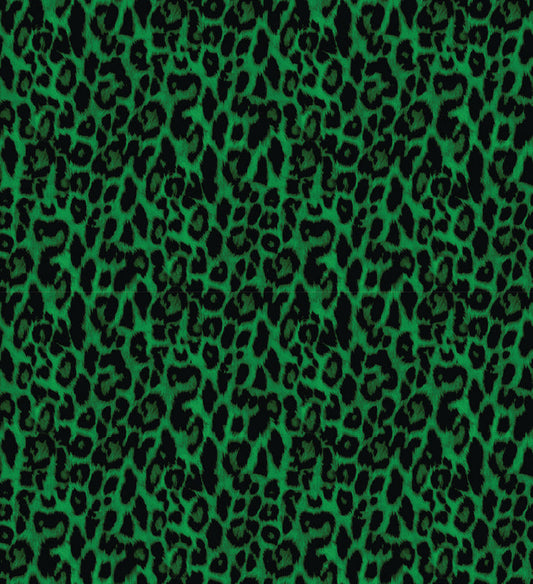 Leopard Dark Green UV Printed Acrylic Sheet