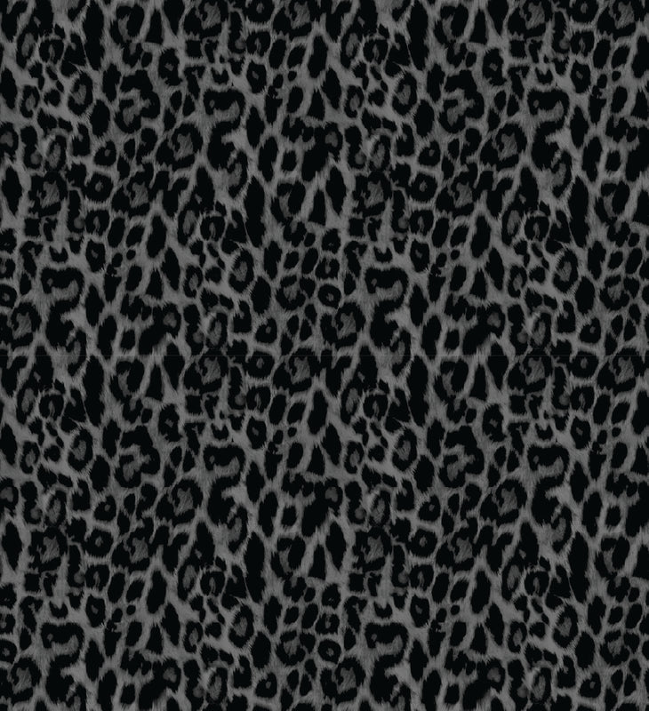 Leopard Dark Grey UV Printed Acrylic Sheet