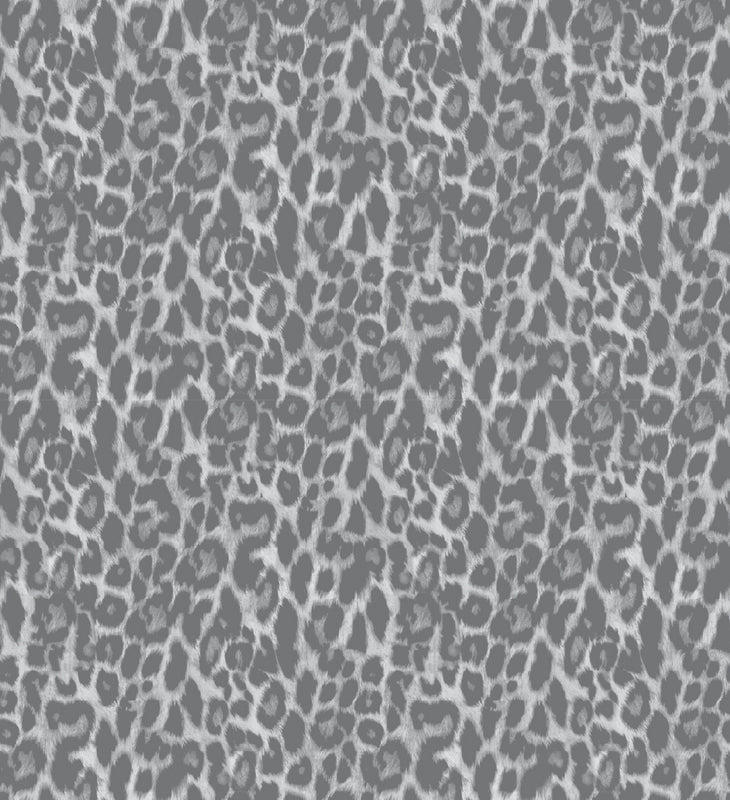 Leopard Light Grey UV Printed Acrylic Sheet