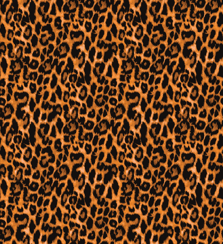 Leopard Orange UV Printed Acrylic Sheet