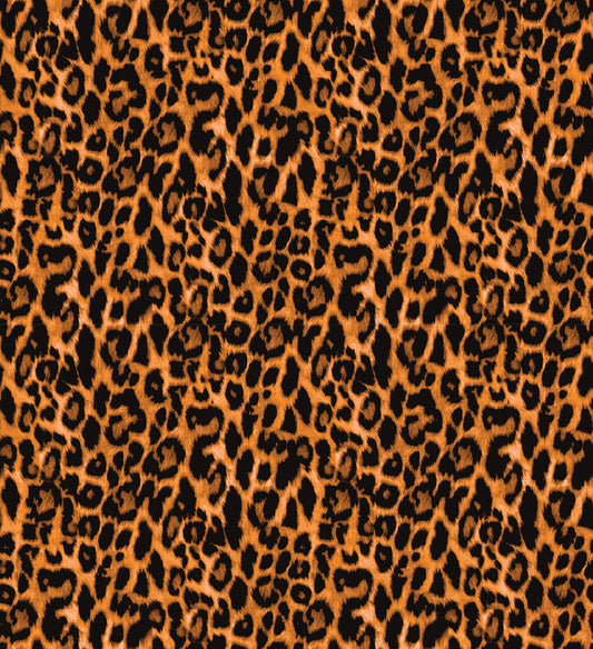 Leopard Orange UV Printed Acrylic Sheet