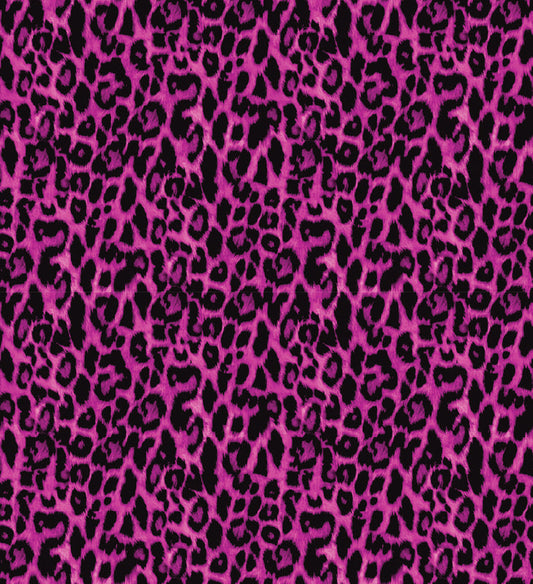 Leopard Bright Pink UV Printed Acrylic Sheet