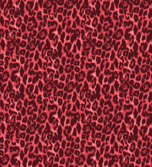 Leopard Red UV Printed Acrylic Sheet