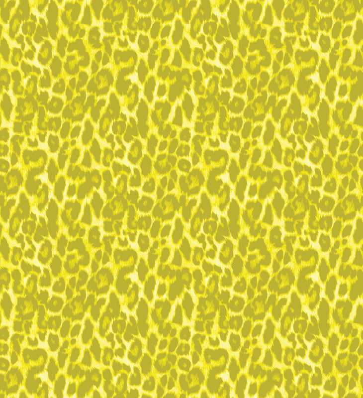 Leopard Yellow UV Printed Acrylic Sheet