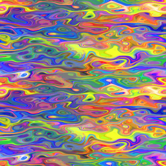 Marble Rainbow UV Printed Acrylic Sheet