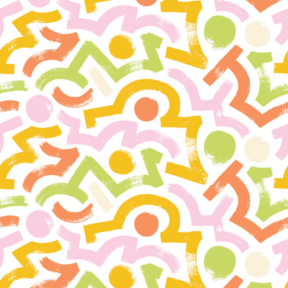 Paint Strokes 1 UV Printed Acrylic Sheet