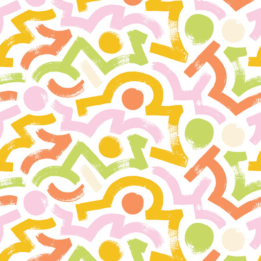 Paint Strokes 1 UV Printed Acrylic Sheet