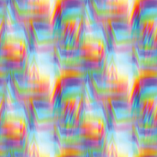 Rainbow Glitch UV Printed Acrylic Sheet