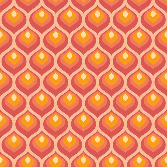Retro 4 UV Printed Acrylic Sheet