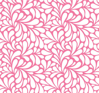 Retro Blooms Light Pink UV Printed Acrylic Sheet