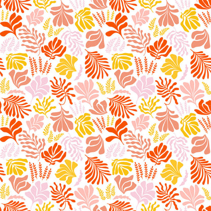 Retro Floral UV Printed Acrylic Sheet