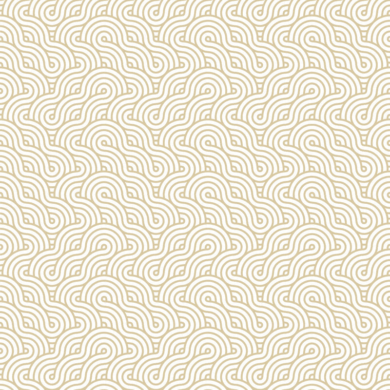 Retro Waves Beige UV Printed Acrylic Sheet