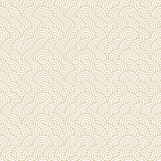 Retro Waves Beige UV Printed Acrylic Sheet