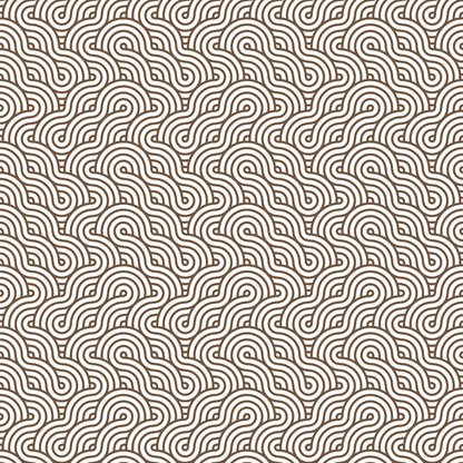 Retro Waves Brown UV Printed Acrylic Sheet