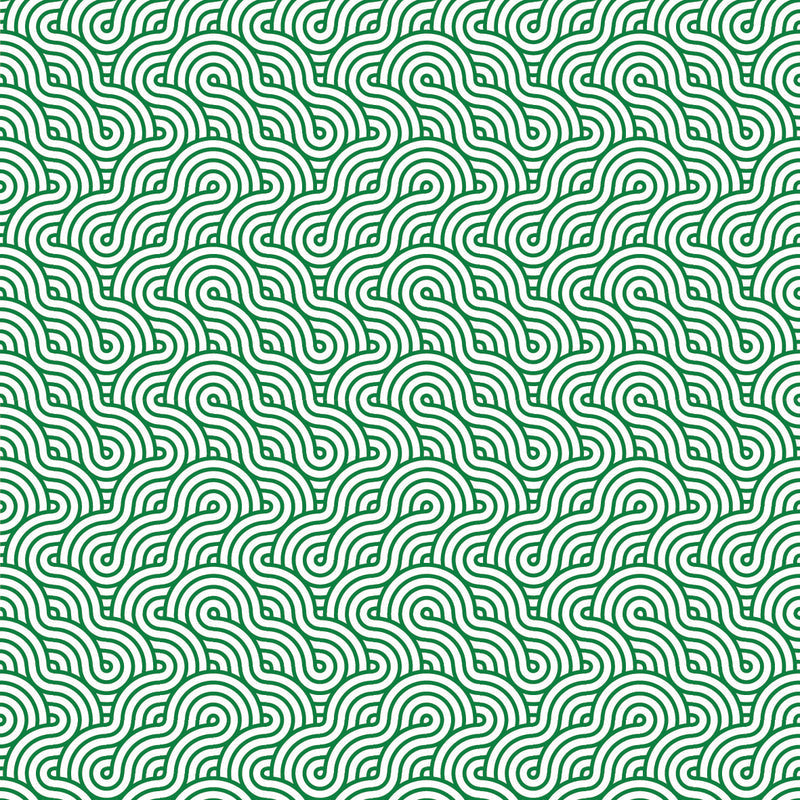 Retro Waves Dark Green UV Printed Acrylic Sheet