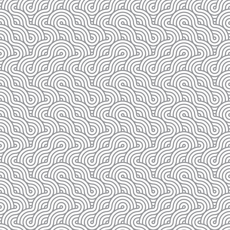 Retro Waves Grey UV Printed Acrylic Sheet