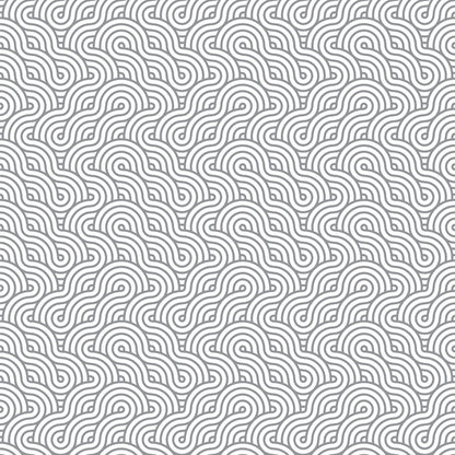 Retro Waves Grey UV Printed Acrylic Sheet