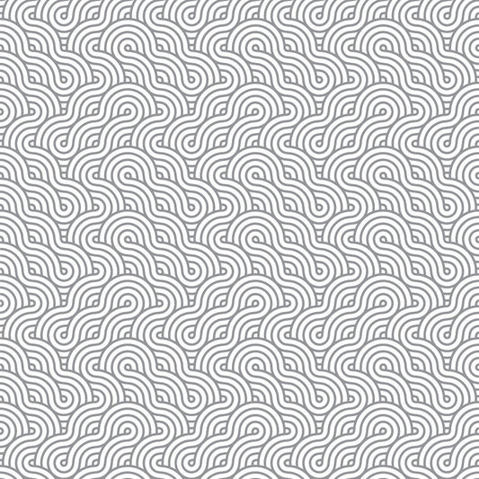 Retro Waves Grey UV Printed Acrylic Sheet