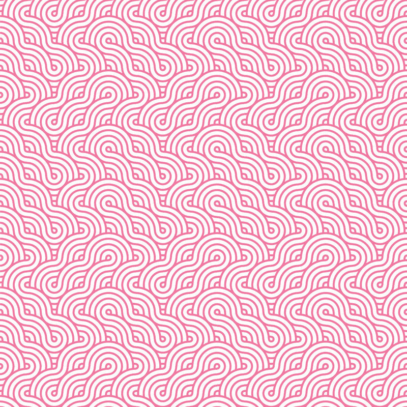 Retro Waves Light Pink UV Printed Acrylic Sheet