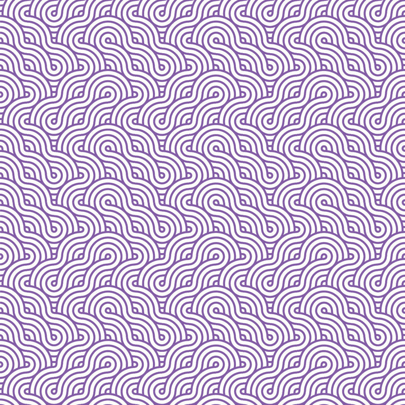 Retro Waves Dark Purple UV Printed Acrylic Sheet