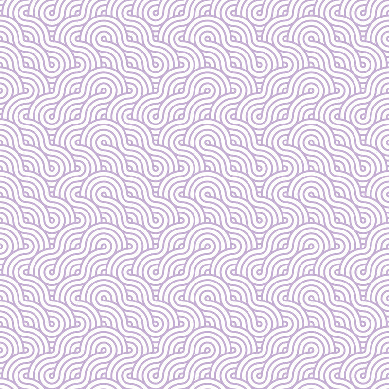 Retro Waves Light Purple UV Printed Acrylic Sheet
