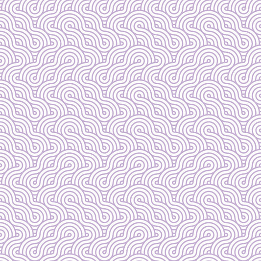 Retro Waves Light Purple UV Printed Acrylic Sheet