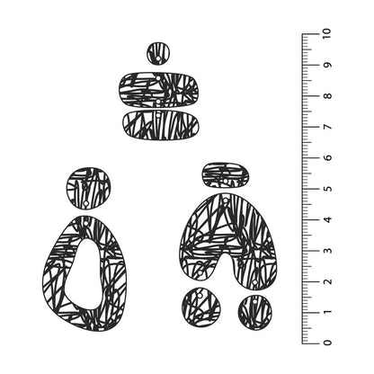 Scribbles 2 UV Printed Acrylic Sheet