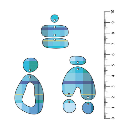 Tartan 6 UV Printed Acrylic Sheet