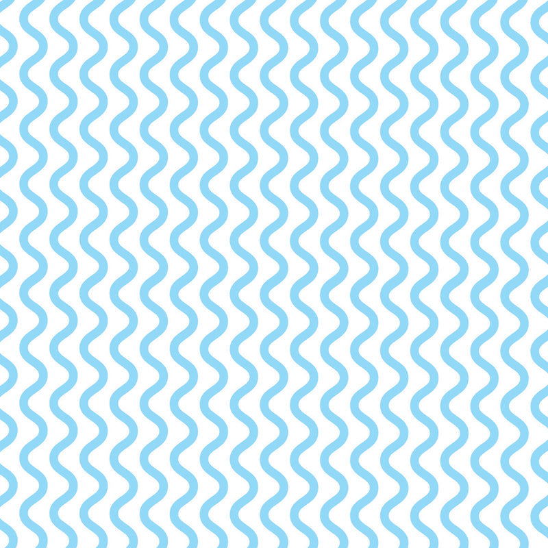 Waves Light Blue UV Printed Acrylic Sheet