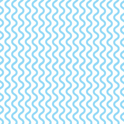 Waves Light Blue UV Printed Acrylic Sheet