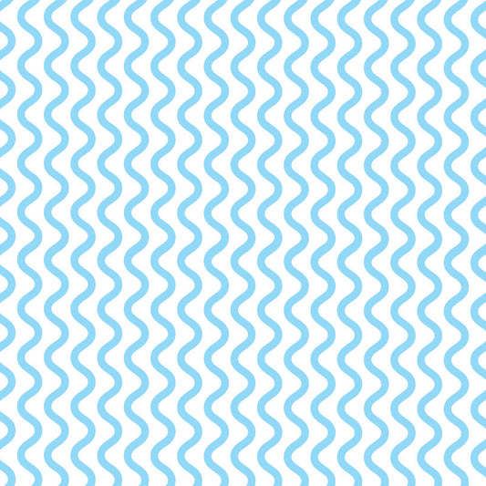 Waves Light Blue UV Printed Acrylic Sheet