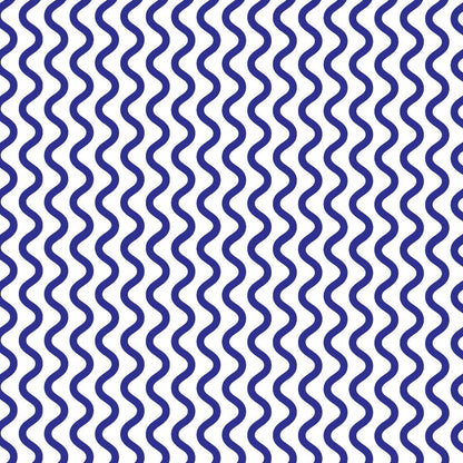 Waves Dark Blue UV Printed Acrylic Sheet
