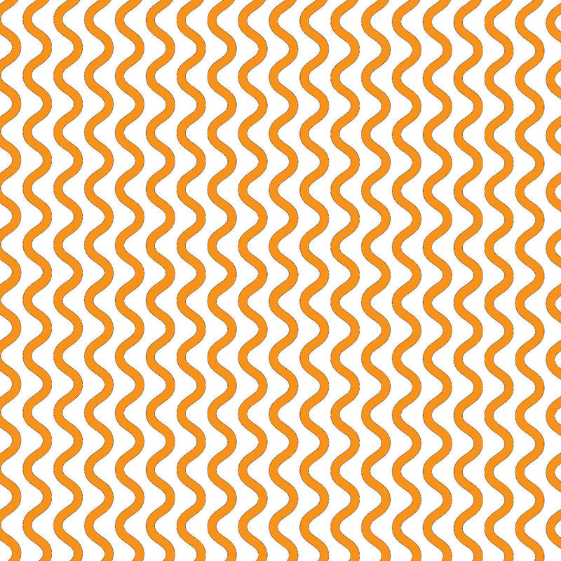 Waves Orange UV Printed Acrylic Sheet