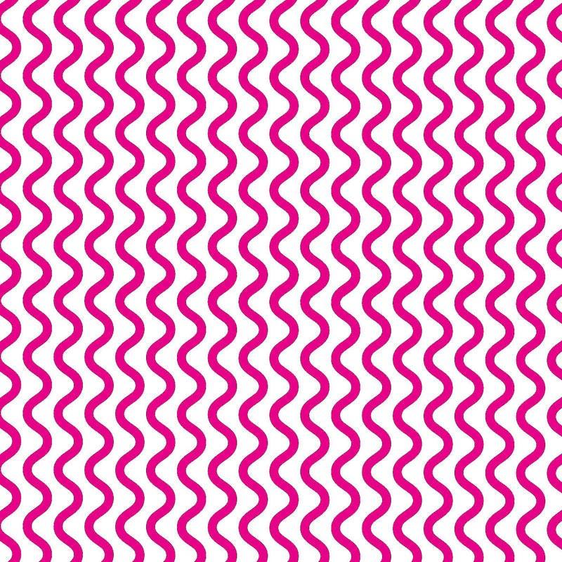 Waves Bright Pink UV Printed Acrylic Sheet