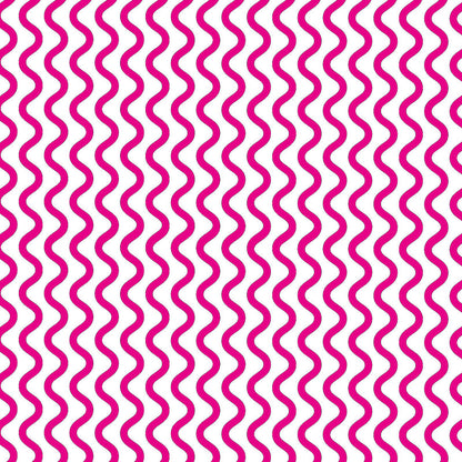Waves Bright Pink UV Printed Acrylic Sheet