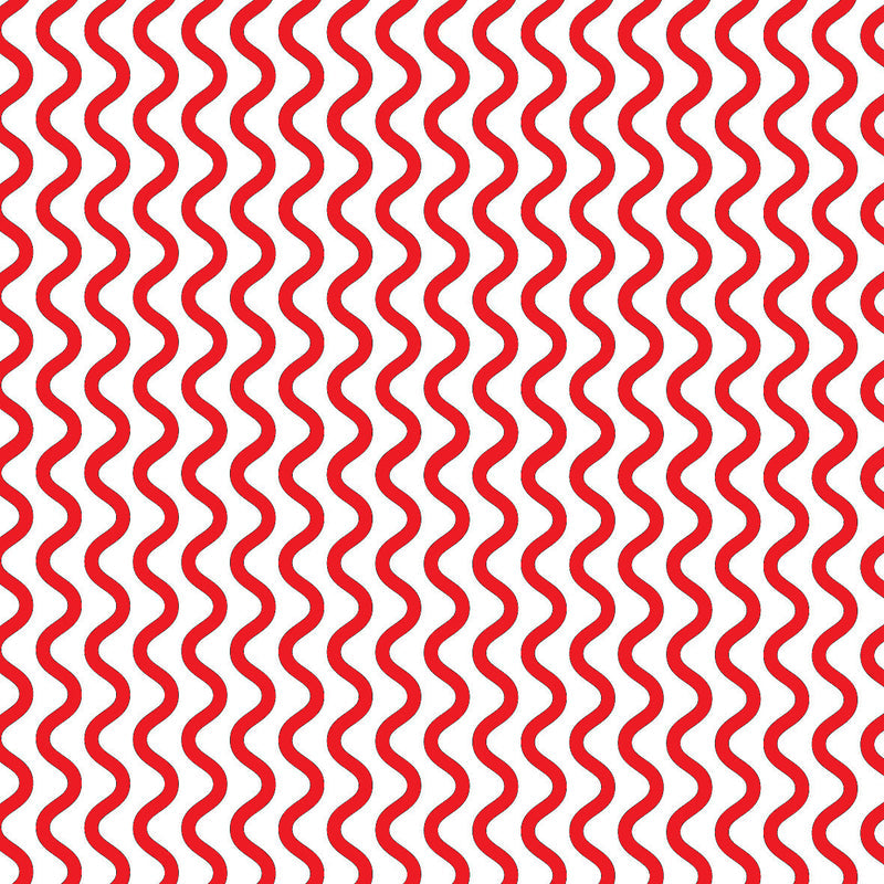 Waves Red UV Printed Acrylic Sheet