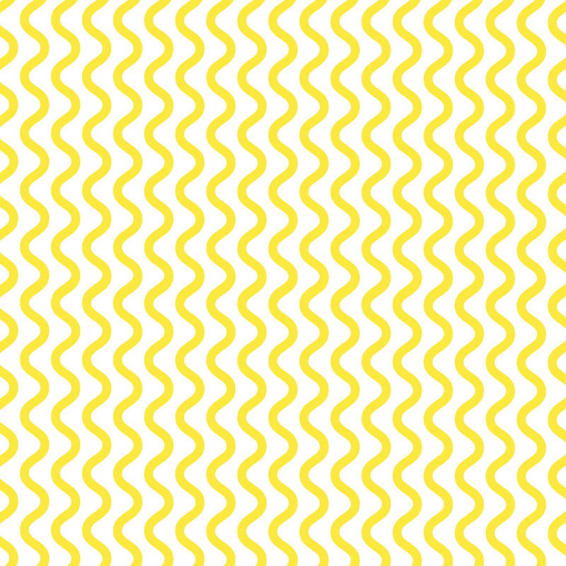Waves Yellow UV Printed Acrylic Sheet