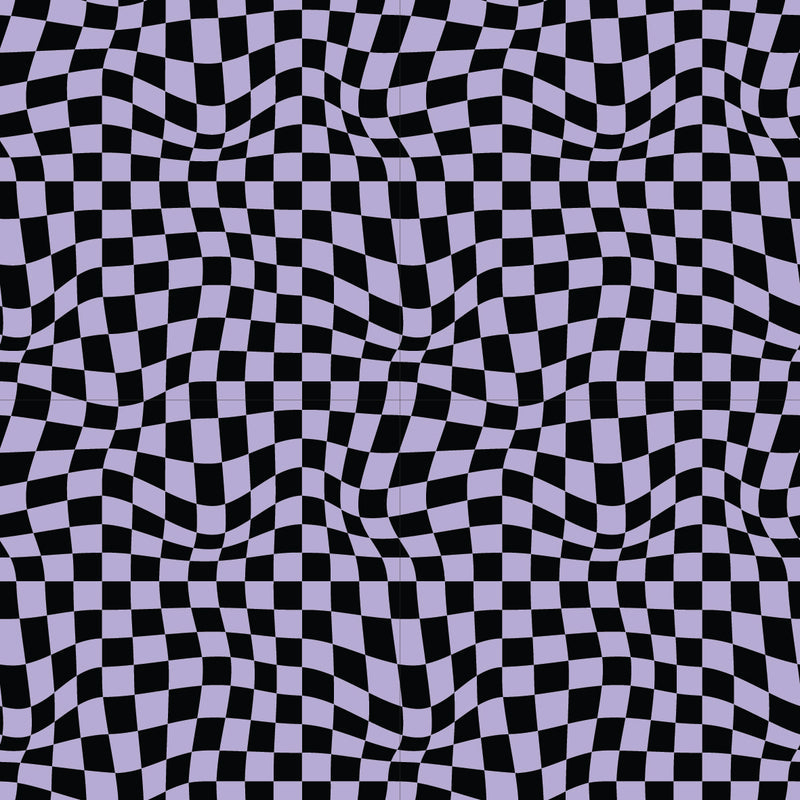 Wavy Checks 1 UV Printed Acrylic Sheet