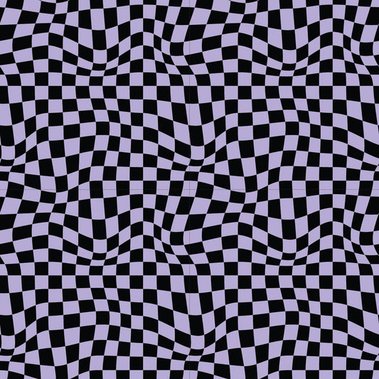 Wavy Checks 1 UV Printed Acrylic Sheet