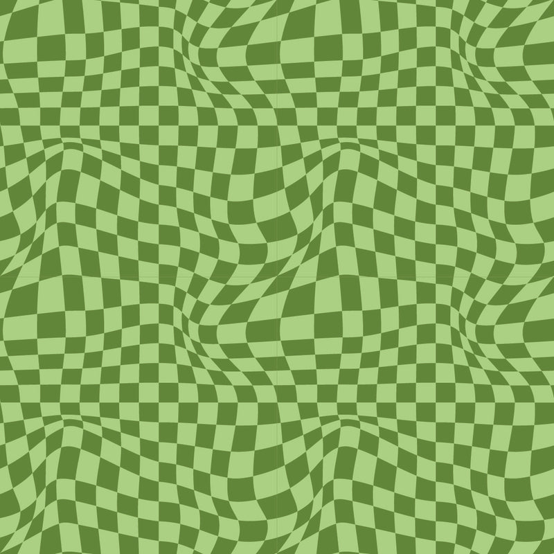 Wavy Checks 4 UV Printed Acrylic Sheet