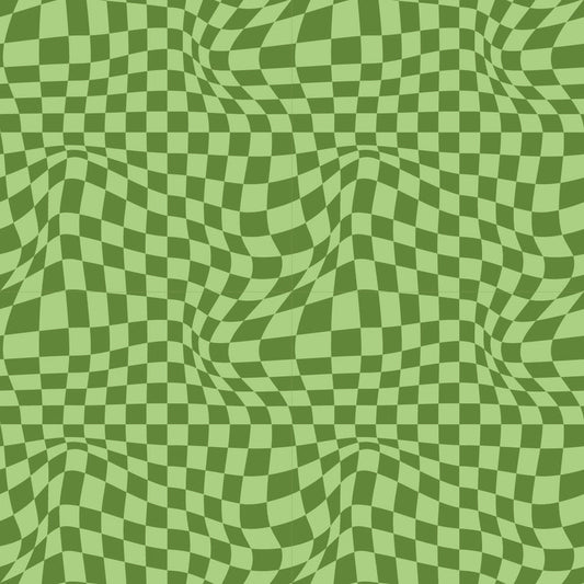 Wavy Checks 4 UV Printed Acrylic Sheet