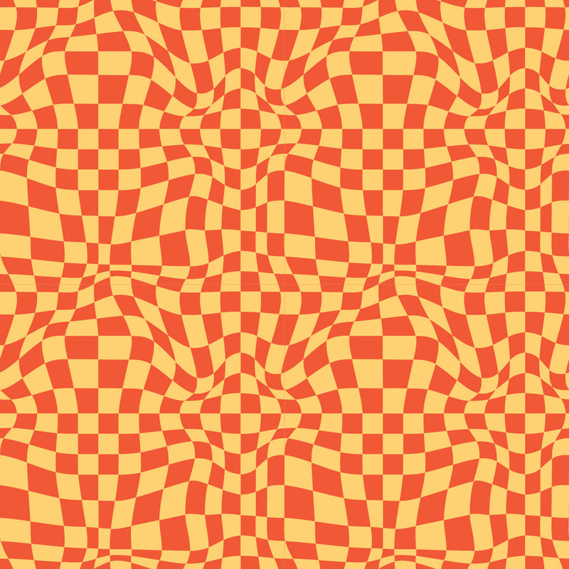 Wavy Checks 5 UV Printed Acrylic Sheet