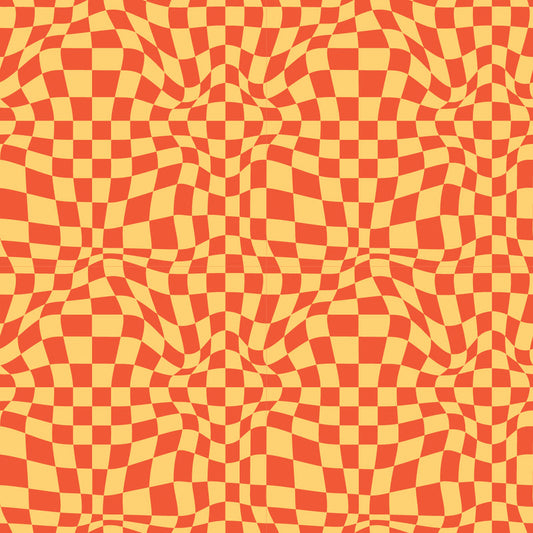 Wavy Checks 5 UV Printed Acrylic Sheet