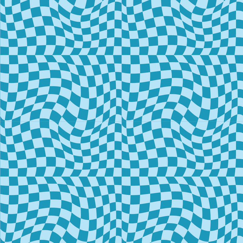 Wavy Checks 6 UV Printed Acrylic Sheet